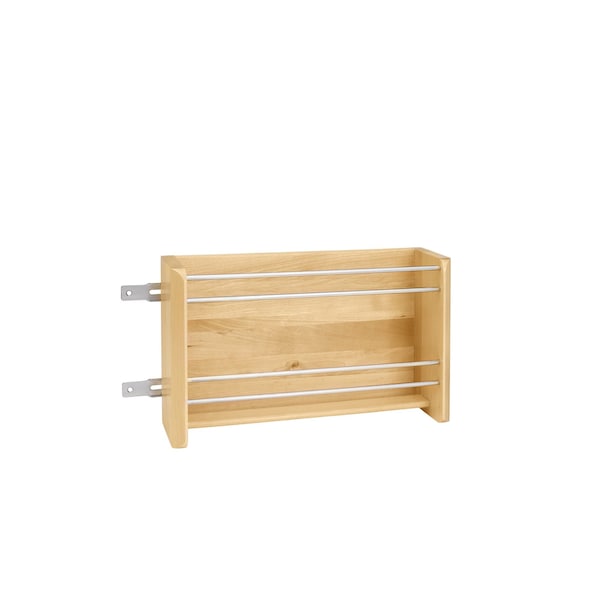 Rev-A-Shelf Maple Hardwood, Light Brown, 16.13 in W, 8 in H, 3.88 in D, 3.88 in L, Light Brown 4WFR-21-1 - main